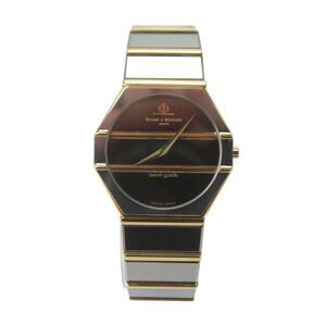 Baume & Mercier Mens Two-Tone Tungsten/18K Gold Avant Garde Quartz Watch 31mm